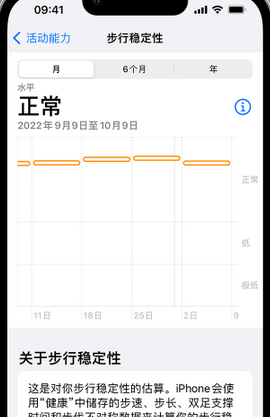 贵港iPhone手机维修如何在iPhone开启'步行稳定性通知'