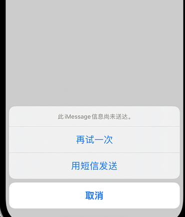 贵港apple维修iPhone上无法正常发送iMessage信息